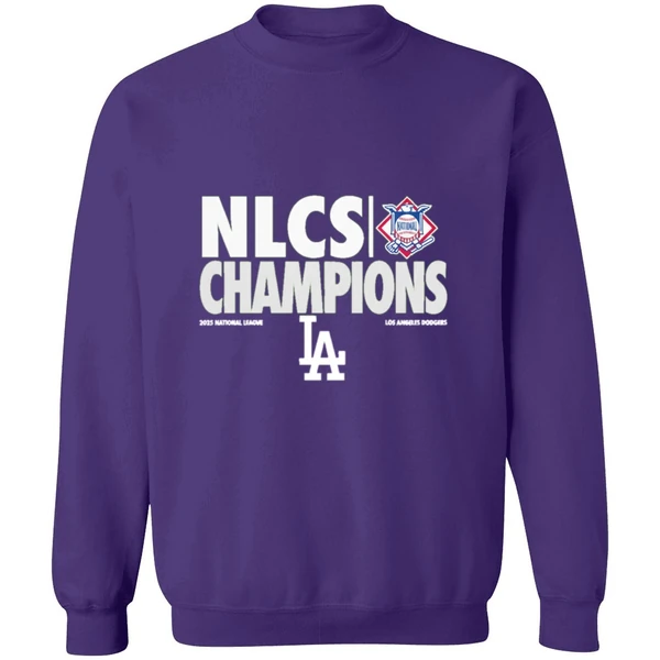 Los Angeles Dodgers Nlcs Champions Mlb 2025 Sweatshirt - Image 7