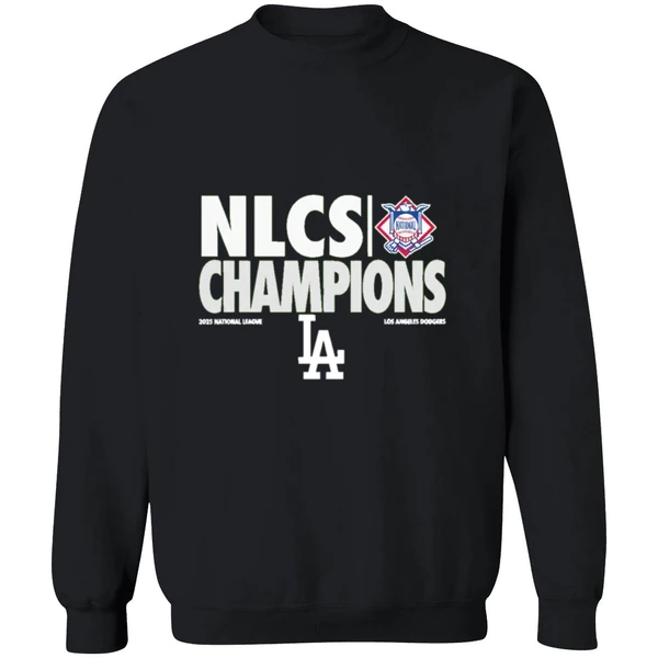 Los Angeles Dodgers Nlcs Champions Mlb 2025 Sweatshirt - Image 9