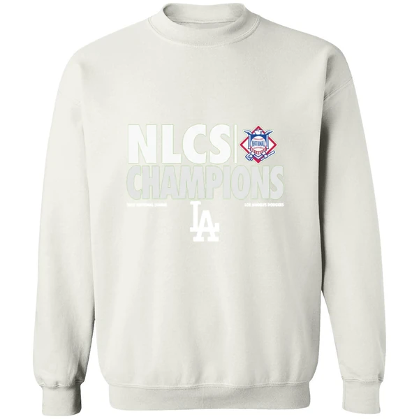 Los Angeles Dodgers Nlcs Champions Mlb 2025 Sweatshirt - Image 4