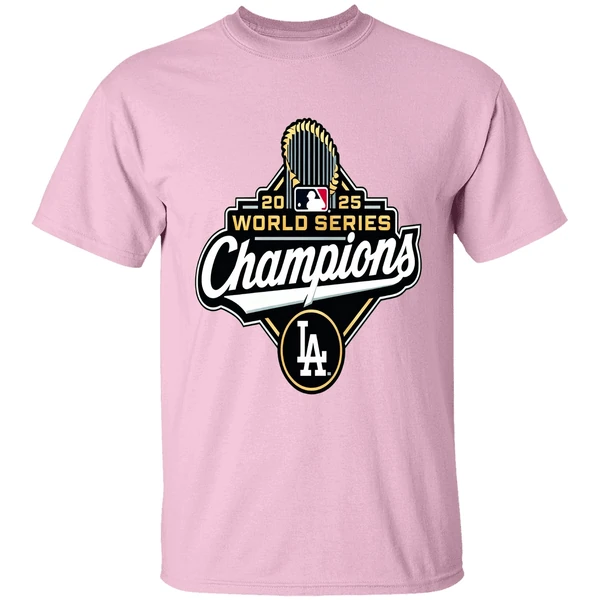 Los Angeles Dodgers Shohei Ohtani 2025 World Series Champions Big Tall Name Number Shirt - Image 2