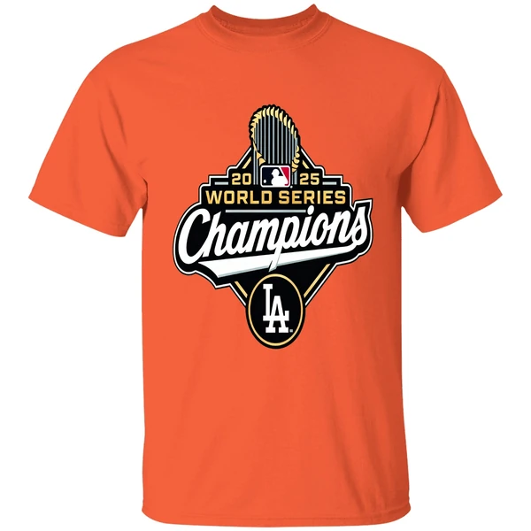 Los Angeles Dodgers Shohei Ohtani 2025 World Series Champions Big Tall Name Number Shirt - Image 5