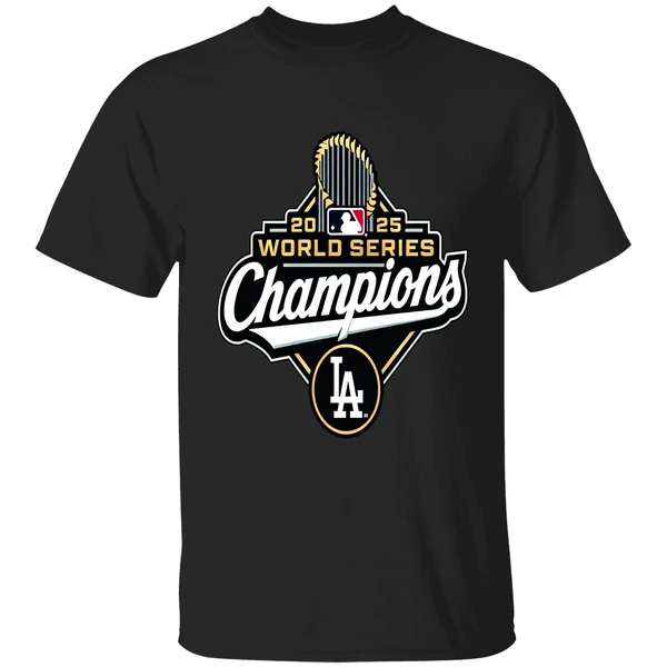 Los Angeles Dodgers Shohei Ohtani 2025 World Series Champions Big Tall Name Number Shirt - Image 8