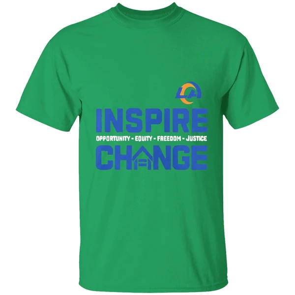 Los Angeles Rams 2025 26 Inspire Change Freedom Justice Shirt - Image 2