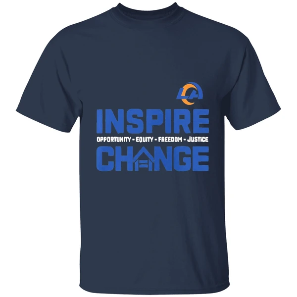 Los Angeles Rams 2025 26 Inspire Change Freedom Justice Shirt - Image 5