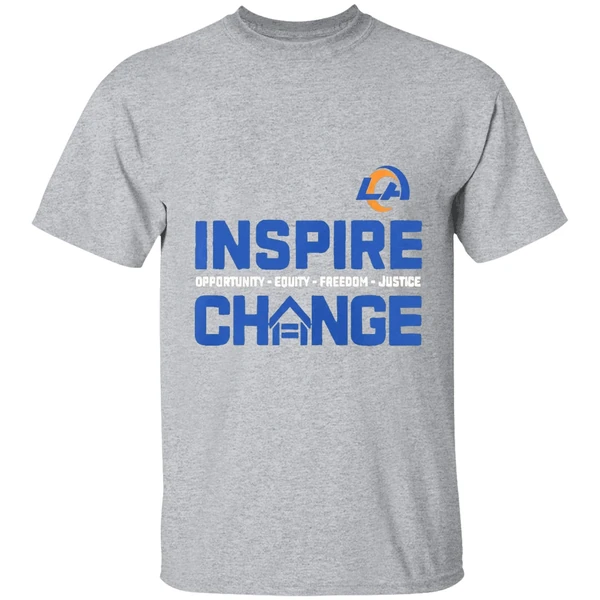 Los Angeles Rams 2025 26 Inspire Change Freedom Justice Shirt - Image 9