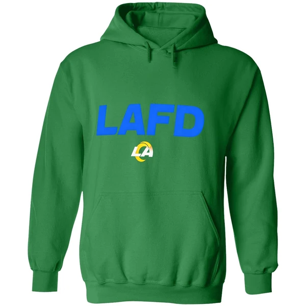 Los Angeles Rams Lafd Logo Hoodie - Image 2