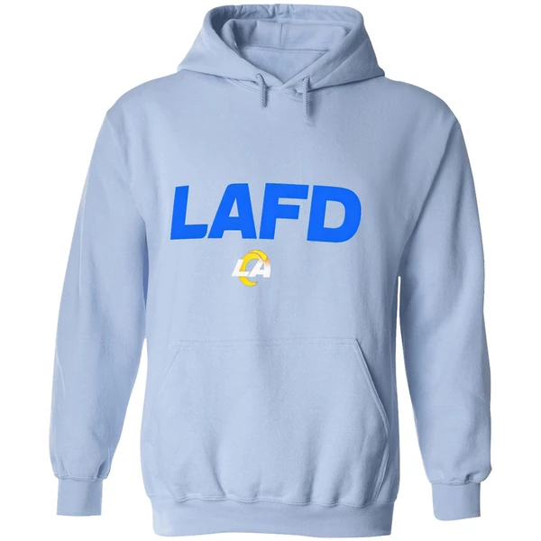 Los Angeles Rams Lafd Logo Hoodie - Image 4