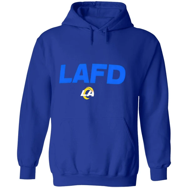 Los Angeles Rams Lafd Logo Hoodie - Image 7