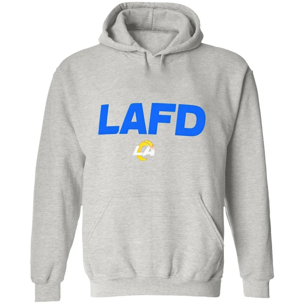 Los Angeles Rams Lafd Logo Hoodie - Image 9
