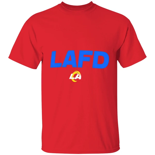 Los Angeles Rams Lafd Logo Shirt - Image 7