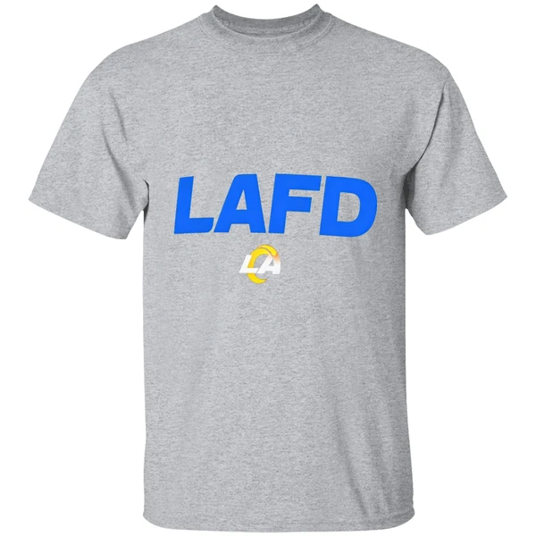 Los Angeles Rams Lafd Logo Shirt - Image 9