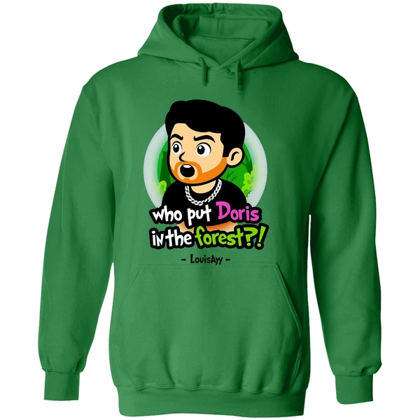 Louisayy Who Put Doris In The Forest Hoodie - Image 2