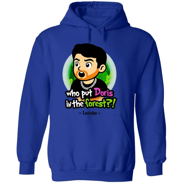 Louisayy Who Put Doris In The Forest Hoodie - Image 7