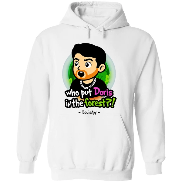 Louisayy Who Put Doris In The Forest Hoodie - Image 8