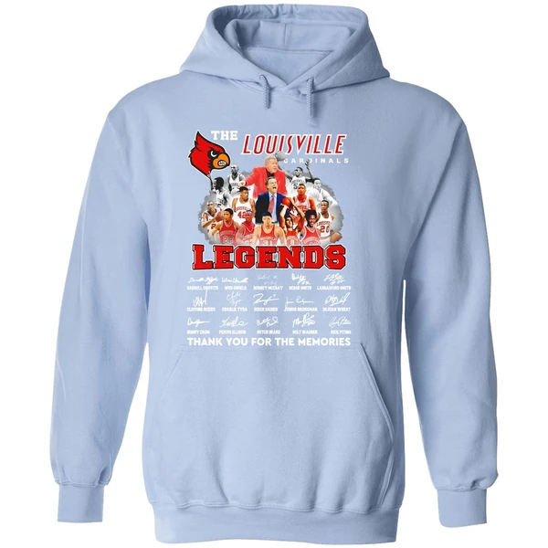 Louisville Cardinals Legends Thank You For The Memories Hoodie - Image 4
