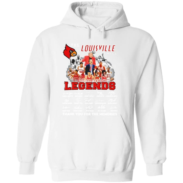 Louisville Cardinals Legends Thank You For The Memories Hoodie - Image 8