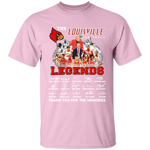 Louisville Cardinals Legends Thank You For The Memories Shirt - Image 3