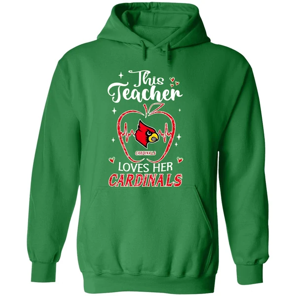 Louisville Cardinals Teach This Teacher Loves Her Hoodie - Image 2