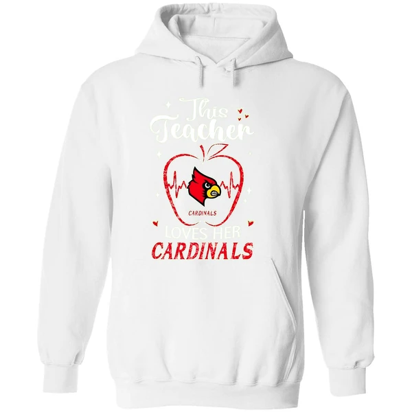 Louisville Cardinals Teach This Teacher Loves Her Hoodie - Image 8