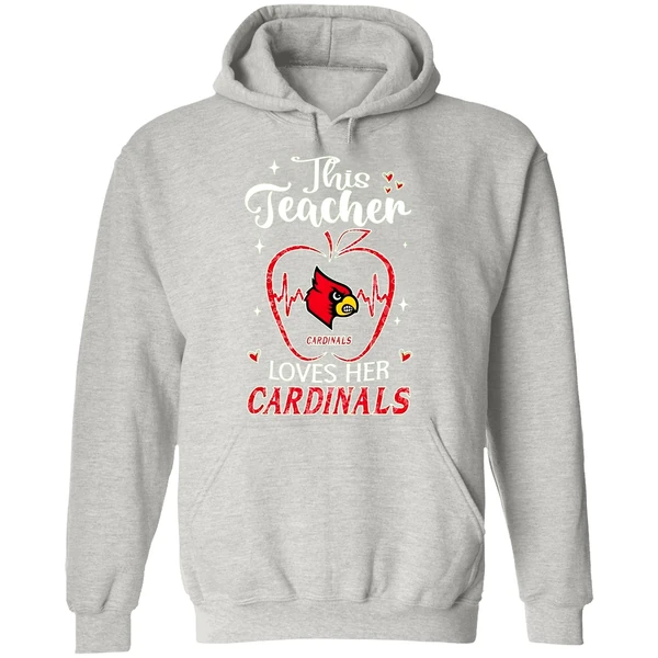 Louisville Cardinals Teach This Teacher Loves Her Hoodie - Image 9