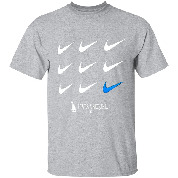 Loves A Sequel Los Angeles Dodgers Nike 2025 World Series Champions Shirt