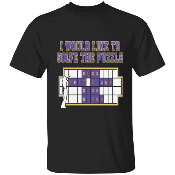 Lsu Football I Would Like To Solve The Puzzle Shirt
