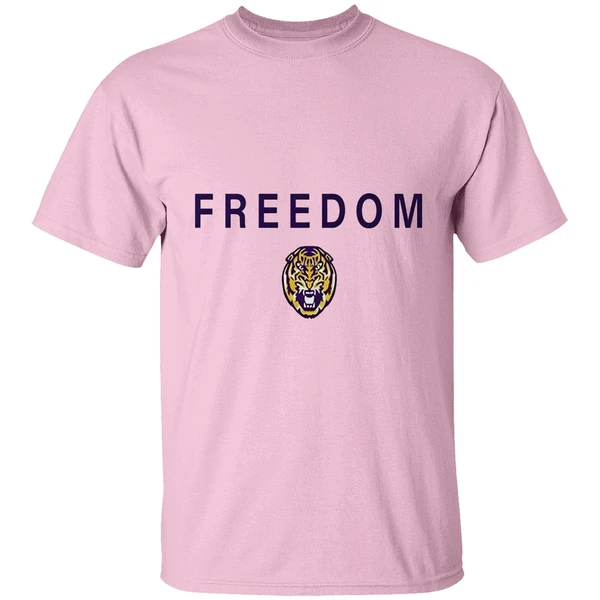 Lsu Tigers Louisiana State University X Charlie Kirk Freedom Shirt - Image 2