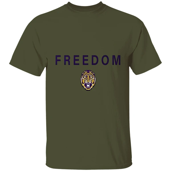 Lsu Tigers Louisiana State University X Charlie Kirk Freedom Shirt - Image 3