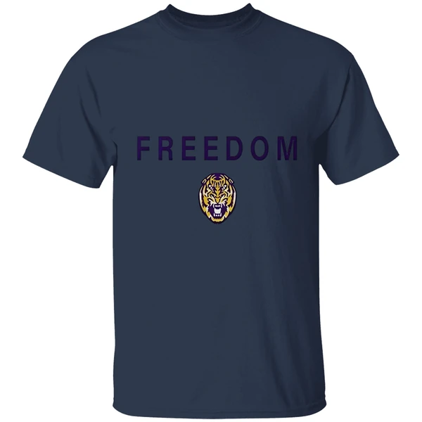 Lsu Tigers Louisiana State University X Charlie Kirk Freedom Shirt - Image 4