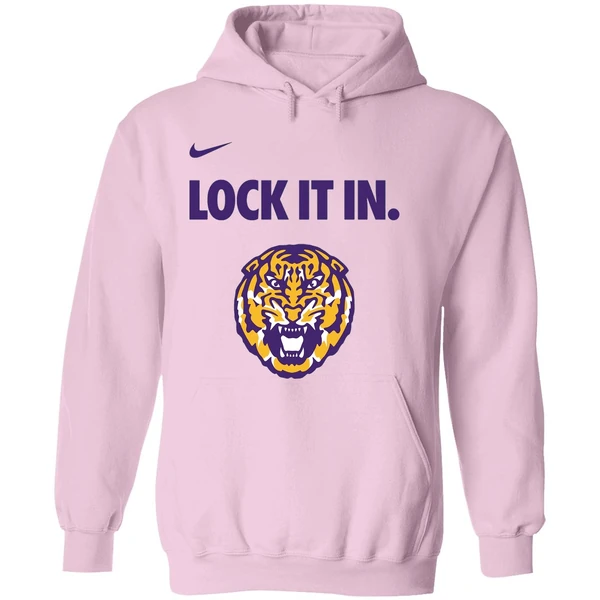 Lsu Tigers Nike Lock It In Ncaa Bench Hoodie - Image 5