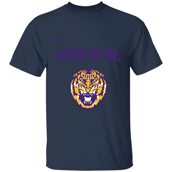 lsu tigers nike lock it in ncaa bench shirt navy