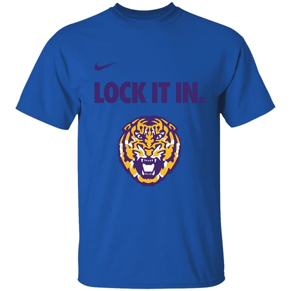 Lsu Tigers Nike Lock It In Ncaa Bench Shirt - Image 8