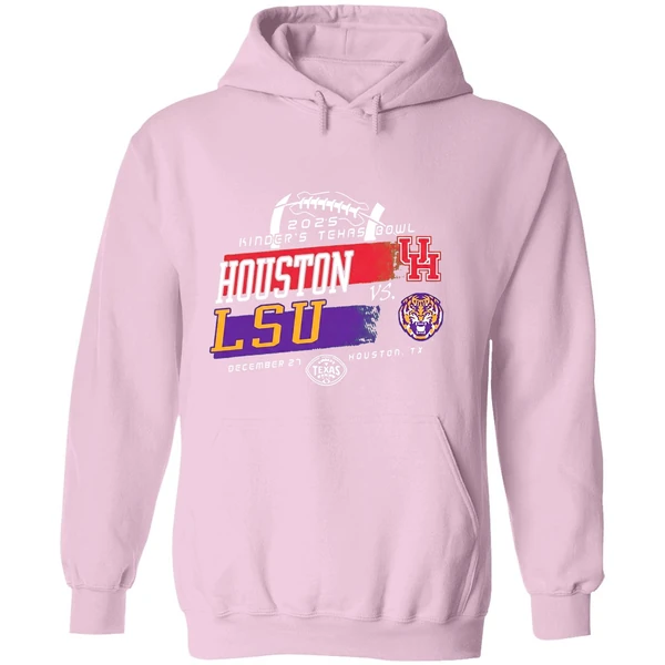 Lsu Tigers Vs Houston Cougars Kinders Texas Bowl 2025 Hoodie - Image 5