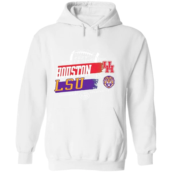 Lsu Tigers Vs Houston Cougars Kinders Texas Bowl 2025 Hoodie - Image 8