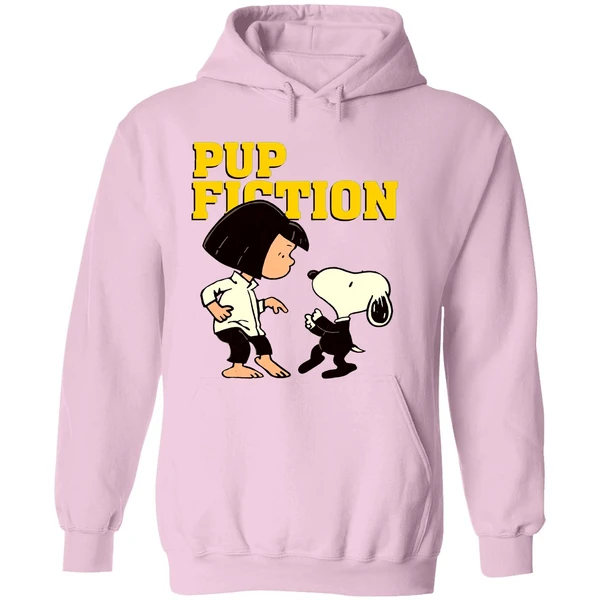 Lucy And Snoopy Pulp Fiction Hoodie - Image 5