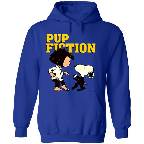 Lucy And Snoopy Pulp Fiction Hoodie - Image 7