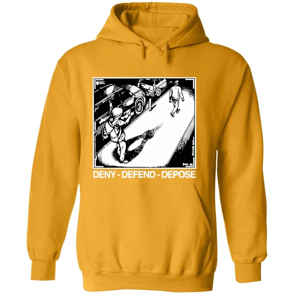 Luigi Deny Defend Depose Camera Shooting Ceo Rec Hoodie