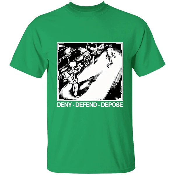 Luigi Deny Defend Depose Camera Shooting Ceo Rec Shirt - Image 2