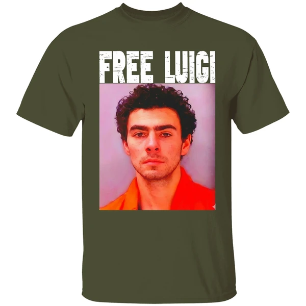 Luigi Mangione Free Mangione Mugshot Christmas Shirt - Image 4