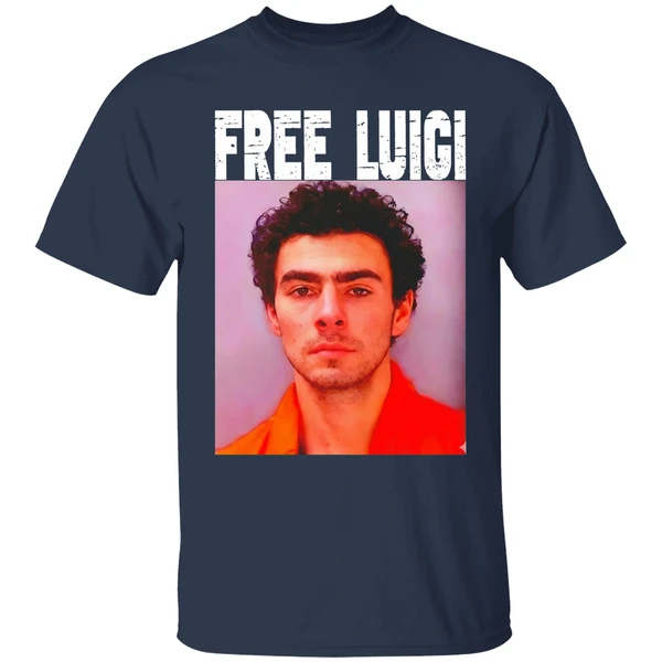 Luigi Mangione Free Mangione Mugshot Christmas Shirt - Image 5