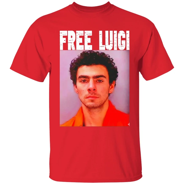 Luigi Mangione Free Mangione Mugshot Christmas Shirt - Image 7