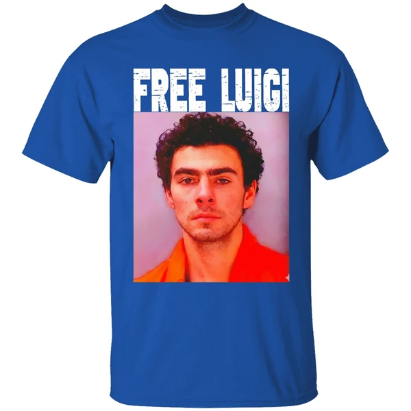 Luigi Mangione Free Mangione Mugshot Christmas Shirt - Image 8