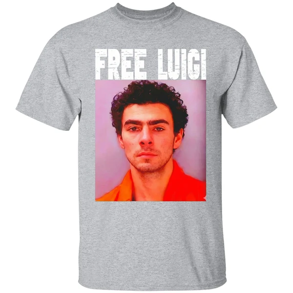 Luigi Mangione Free Mangione Mugshot Christmas Shirt - Image 9