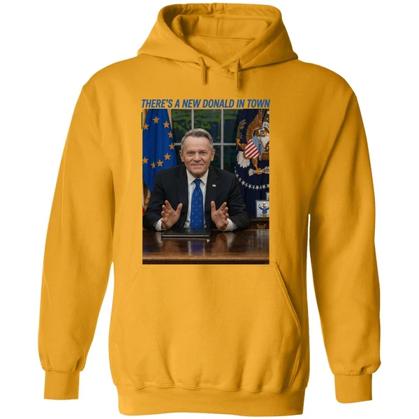 Luke Donald Theres A New Donald In Town Hoodie