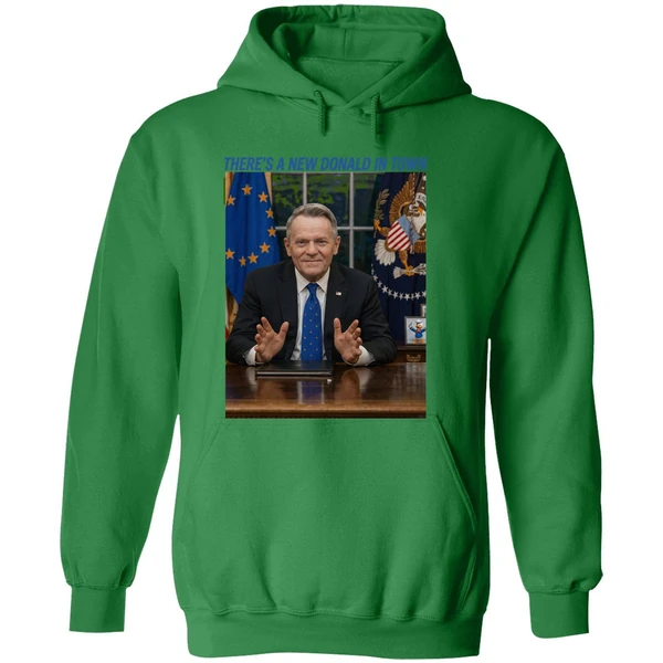 Luke Donald Theres A New Donald In Town Hoodie - Image 2
