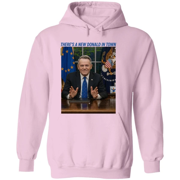 Luke Donald Theres A New Donald In Town Hoodie - Image 5