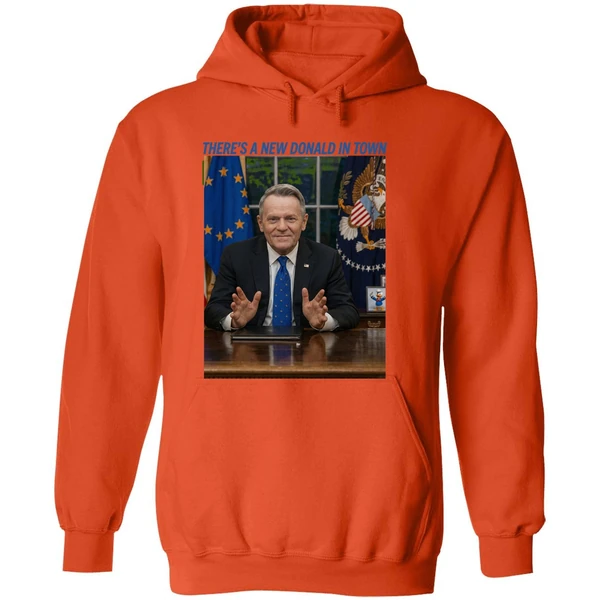 Luke Donald Theres A New Donald In Town Hoodie - Image 6