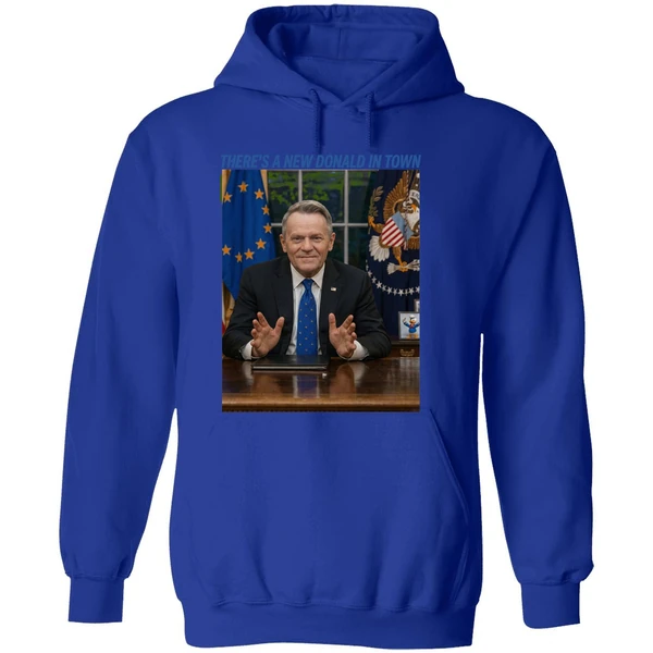 Luke Donald Theres A New Donald In Town Hoodie - Image 7