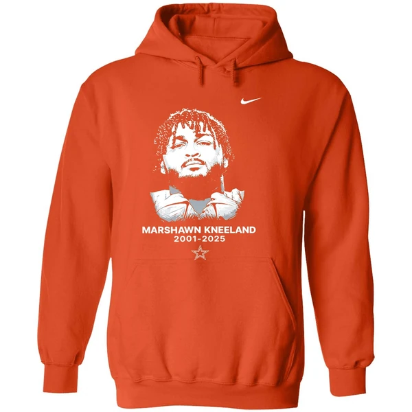 Luke Schoonmaker Wearing Marshawn Kneeland Dallas Cowboys Remember Nike Hoodie - Image 6