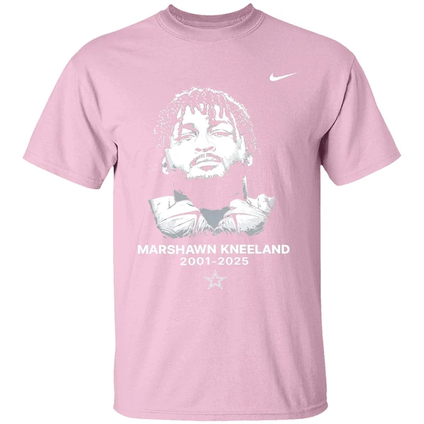 Luke Schoonmaker Wearing Marshawn Kneeland Dallas Cowboys Remember Nike Shirt - Image 2
